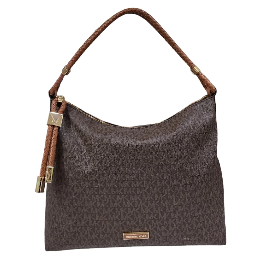 Michael Kors Signature Brown Shoulder Bag - Picture 5 of 16